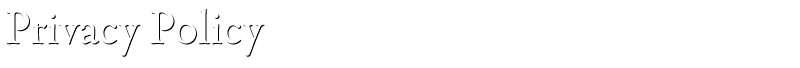 プライバシーポリシー